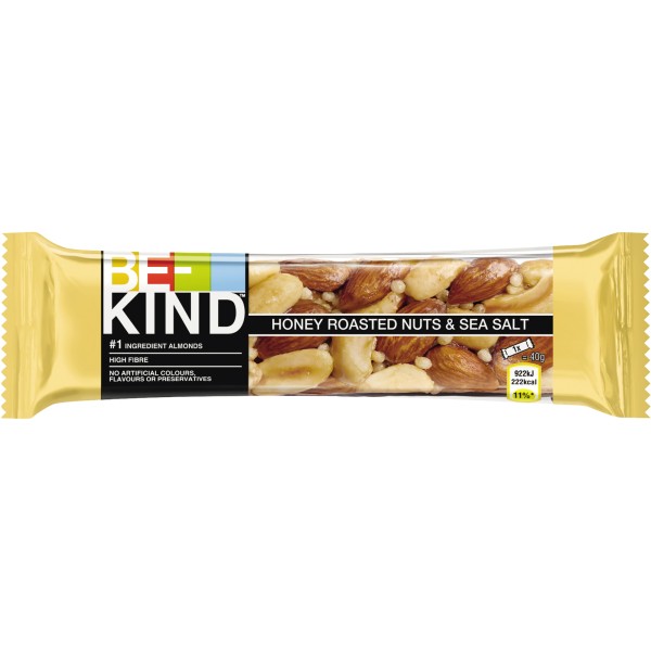 BE-KIND Nussriegel NUTS SEA SALT HONEY 100133 40g 12 St./Pack