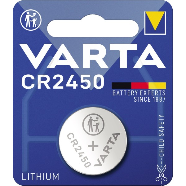 Varta Batterie 6450101401 CR-2450 3,0V 570mAh