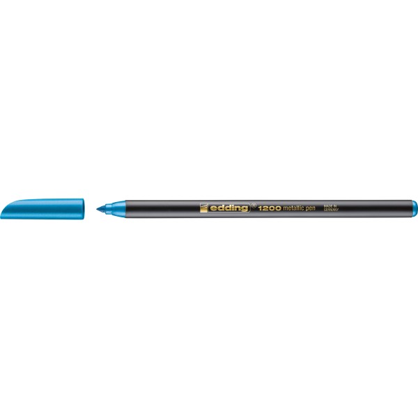 edding Fasermaler 1200 metallic colourpen 4-1200073 1-3mm blau