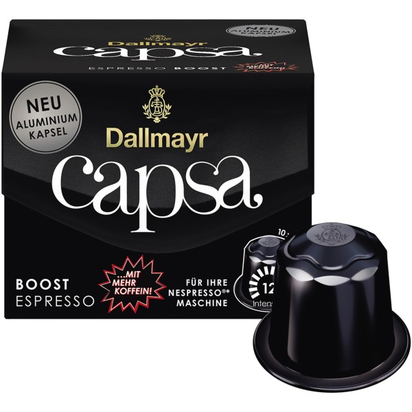 Dallmayr Kaffeekapsel capsa Boost Espresso 120000000 10 St./Pack.
