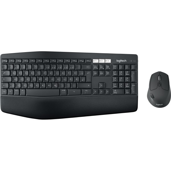Logitech Tastatur-Maus-Set MK850 920-008221 kabellos schwarz