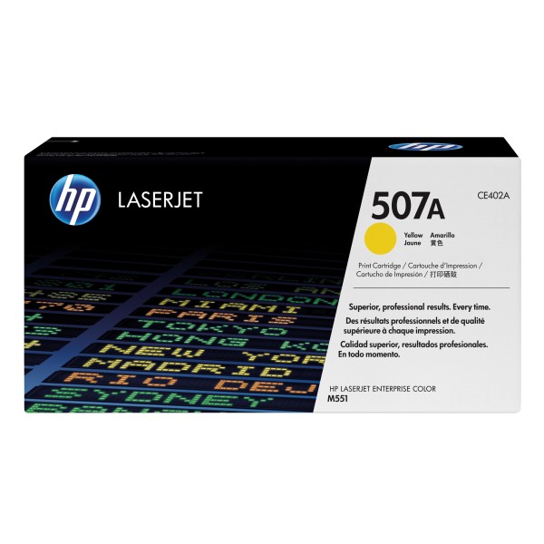 HP Toner CE402A 507A 6.000Seiten gelb