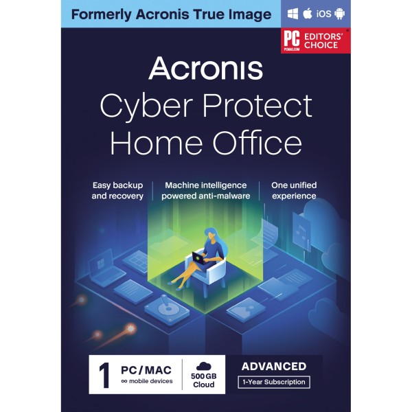 Acronis Cyber Protect Home Office HOAASHLOS Advanced 1 Jahr 1Comp