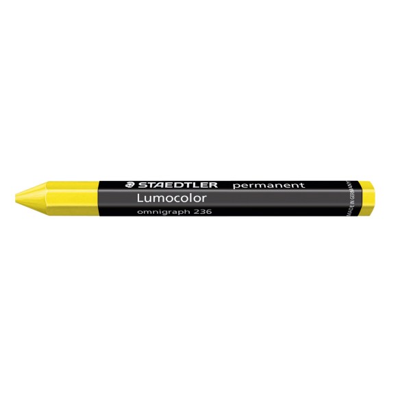 STAEDTLER Signierkreide Lumocolor permanent omnigraph 236-1 gelb