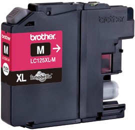 Brother Tintenpatrone LC-125XLM (Magenta)