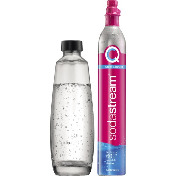 sodastream CO2-Zylinder Quick Connect 1053400490 +Flasche