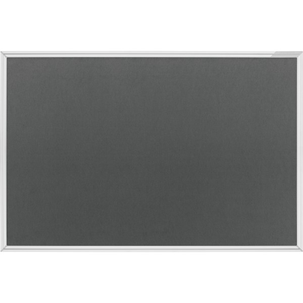 magnetoplan Textilpinnwand SP 1412001 120x90cm grau