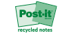 Post-it Haftnotiz Recycling Notes 655-1T 127x76mm ge 16St