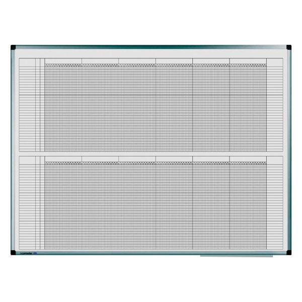 Legamaster PREMIUM Jahresplaner im Halbjahresformat 120x90 cm