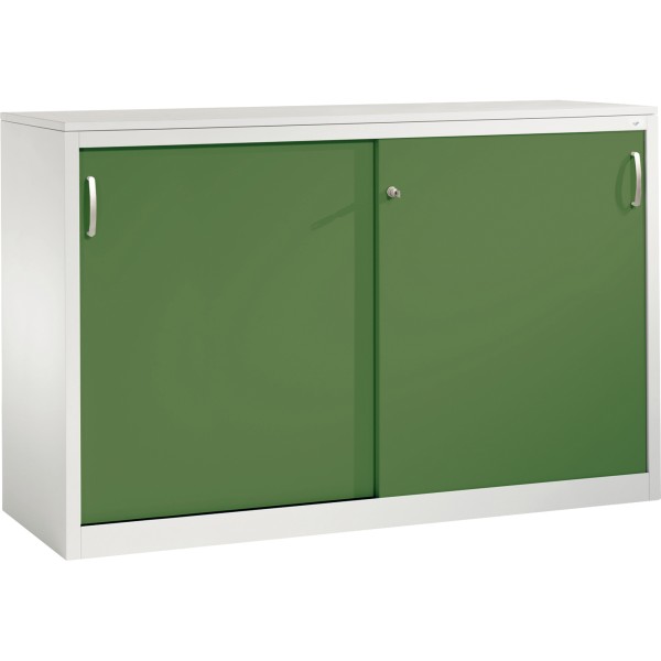 C+P Akten-Sideboard 215600S10051 2x2OH 1000x1600x500mm lgr/rgn