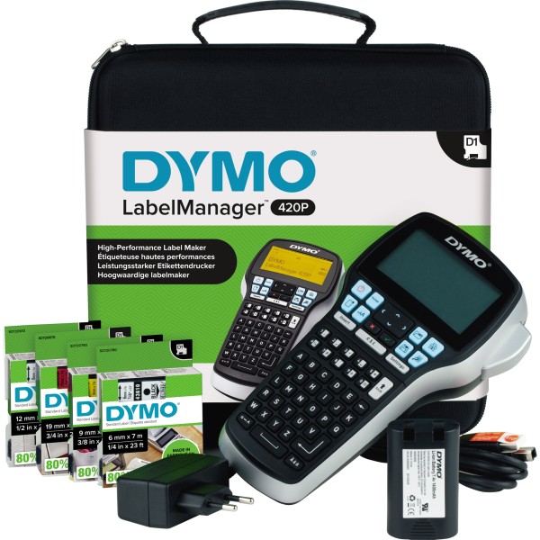 DYMO Beschriftungsgerät LabelManager 420PK S0915480 sw