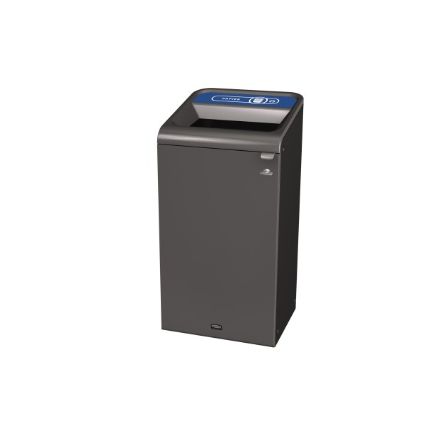 Rubbermaid Recyclingstation 2154772 87l Behältereinheit Papier bl