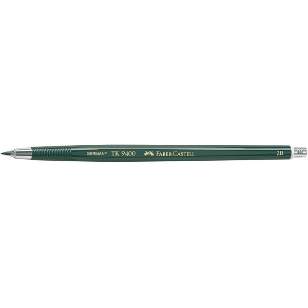 Faber-Castell Fallminenstift TK 9400 139402 2B dunkelgrün