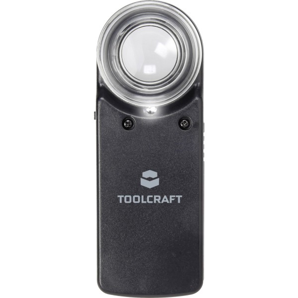 TOOLCRAFT Handlupe 1303080 15xLinsengröße 20mm