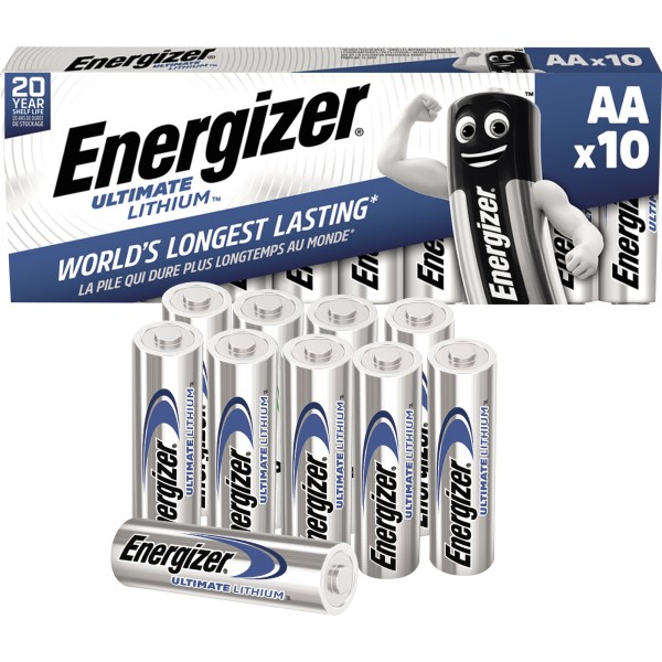 Energizer Batterie Ultimate E301535501 AA/Mignon/L91 10 St.