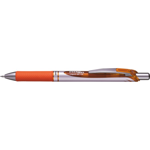 Pentel Gelroller EnerGel BL77-FX 0,35mm Druckmechanik orange
