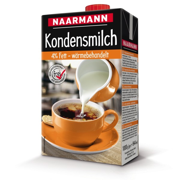 Naarmann Kondensmilch 765 4% 1kg