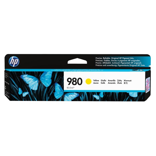 HP Tintenpatrone D8J09A 980 6.000Seiten gelb