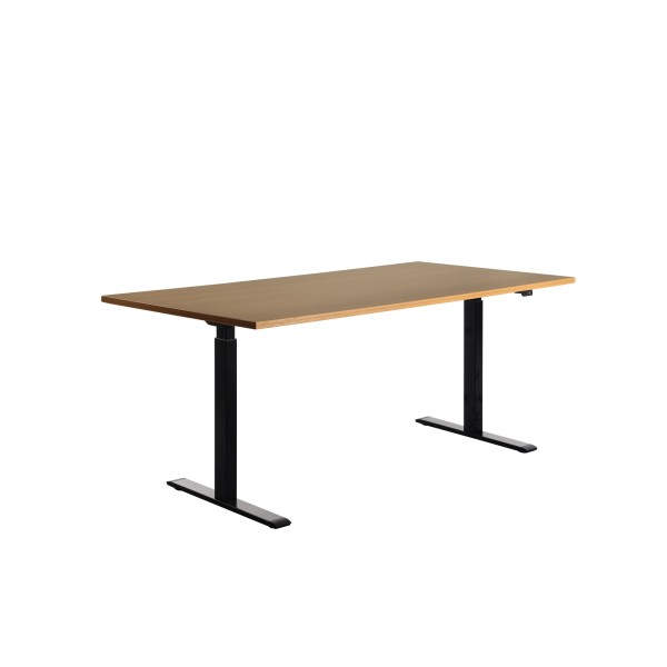 TOPSTAR Schreibtisch E-Table TTS18080SB 180x80cm sw/bu