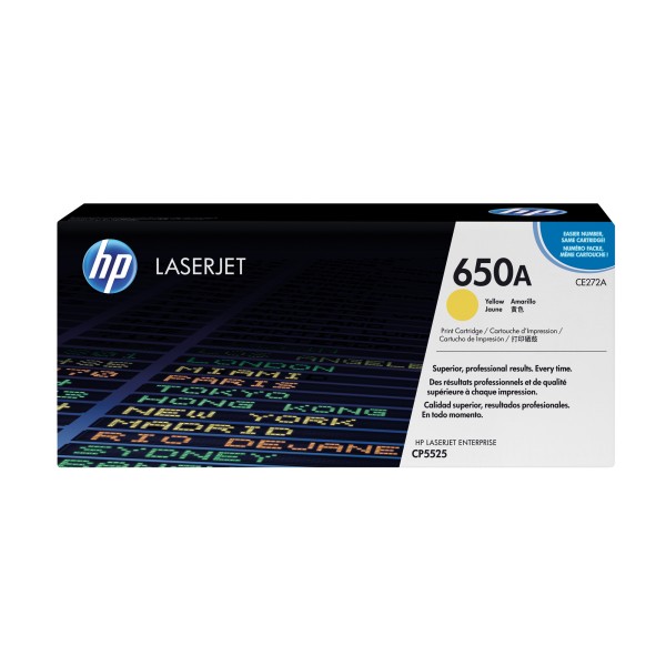 HP Toner CE272A 650A 15.000Seiten gelb