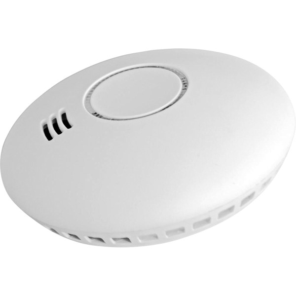 Funkrauchmelder 001043 CC-80 mit integrietem Hitzemelder weiß