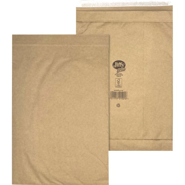 Jiffy Papierpolstertasche Nr. 5 30001315 br 100 St./Pa