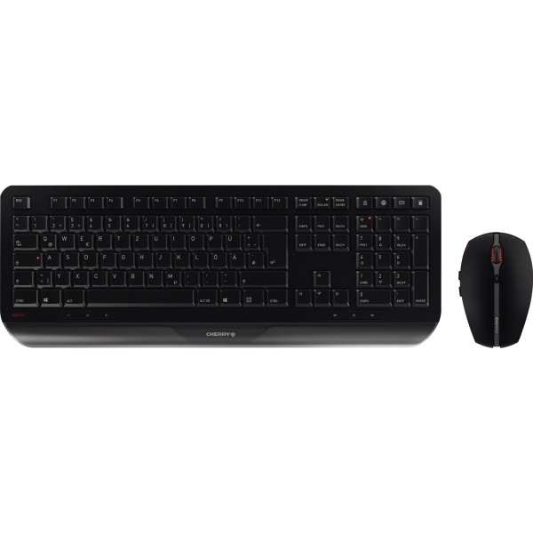 CHERRY Tastatur-Maus-Set Gentix JD-7000DE schwarz