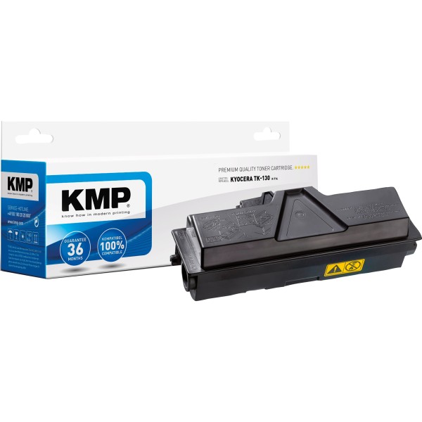 KMP Toner K-T14 1308,0000 wie Kyocera TK130 7.200Seiten schwarz