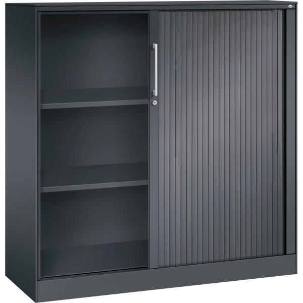 C+P Aktenschrank 143031000S10075 3OH 1310x1200x435mm sgr/sgr