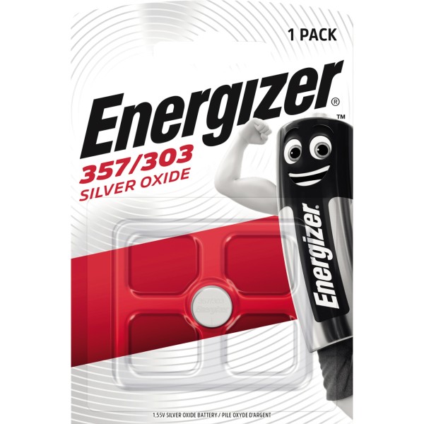 Energizer Knopfzelle 357/303 E300784002 Silberoxid