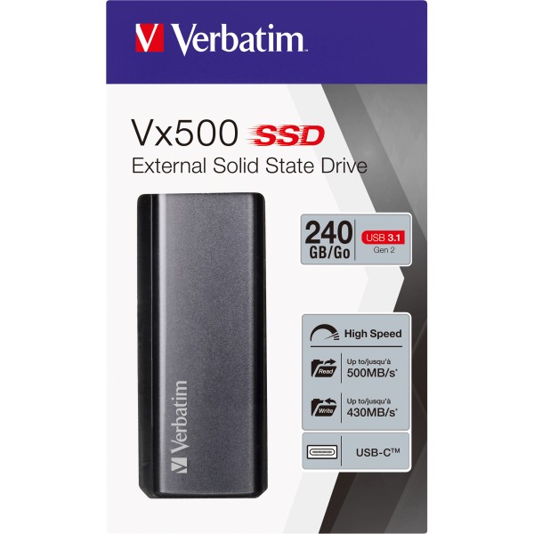 Verbatim SSD 47442 240GB USB3.1 1,8Zoll