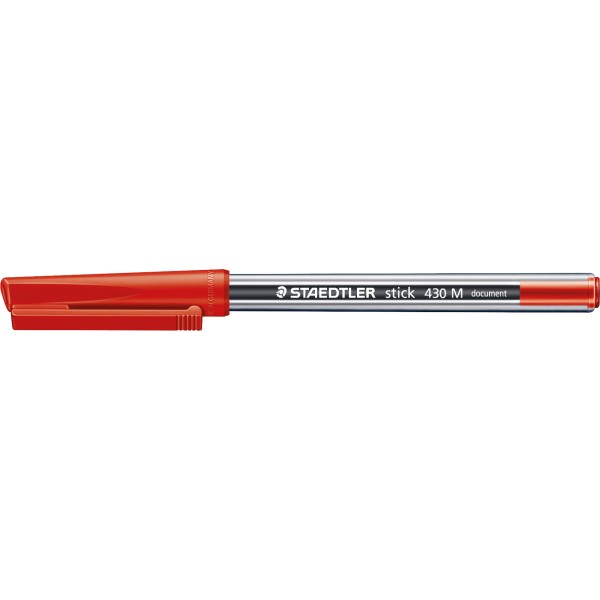 STAEDTLER Kugelschreiber stick 430 M-2 rot