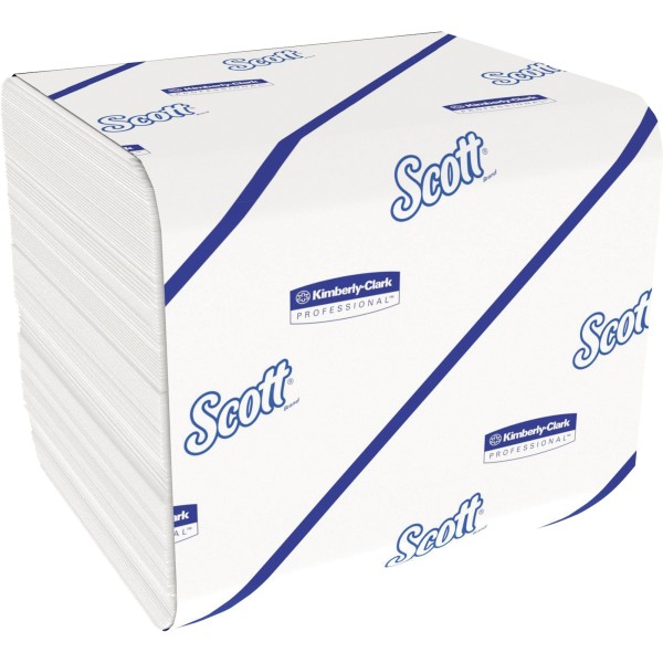 Scott Toilettenpapier 8509 2lagig 12,5x18,6cm weiß 7.920 Bl./Pack.