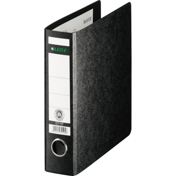 Leitz Ordner 10650000 DIN A5 56mm Hartpappe schwarz