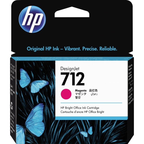 HP Tintenpatrone 3ED68A 712 29ml magenta