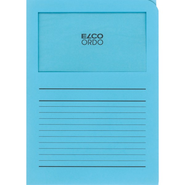 ELCO Sichtmappe Ordo classico 29489.31 A4 blau 100 St./Pack.
