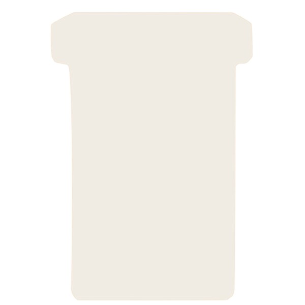 Franken T-Karte TK209 Größe2 84x48mm cremeweiß 100 St./Pack.