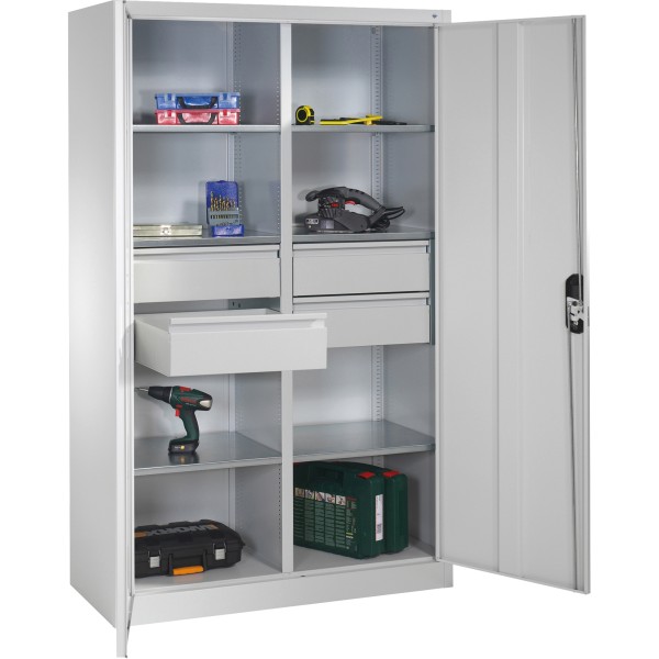 C+P Werkzeugschrank 89313042S10035 6Bd. 4Sch. 1950x1200x500mm lgr/lgr
