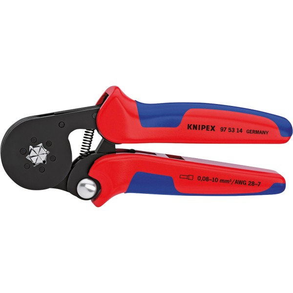 KNIPEX Crimpzange 97 53 14 0.08 bis 10 mm² Aderendhülsen