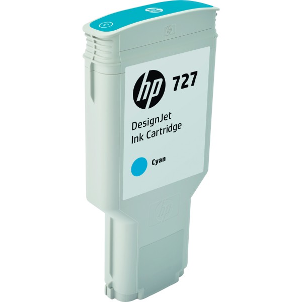 HP Tintenpatrone F9J76A 727 300ml cyan