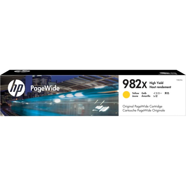 HP Tintenpatrone T0B29A 982X gelb