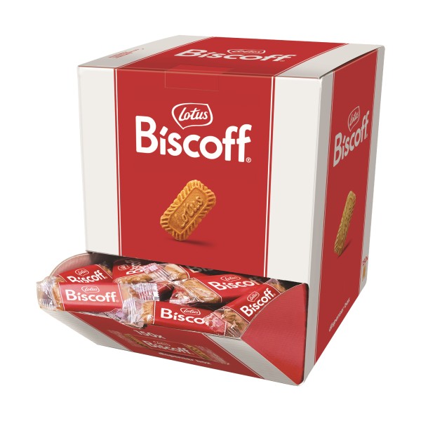 Lotus Gebäck Biscoff 18639 Spender 150 St./Pack.