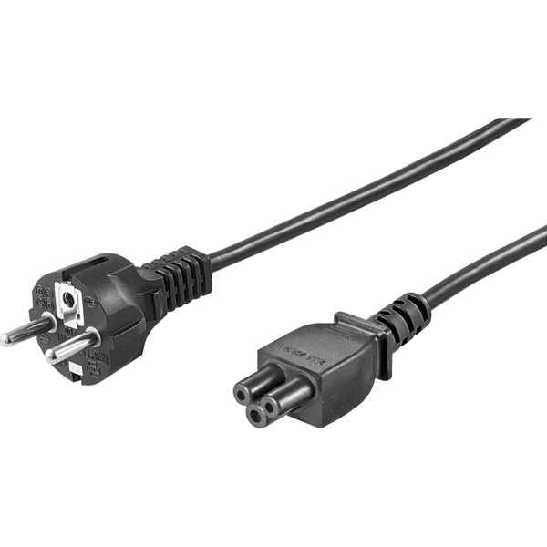 Goobay Notebook Kabel 93586 1,8m Schutzkontakt auf IEC 320-C5 B