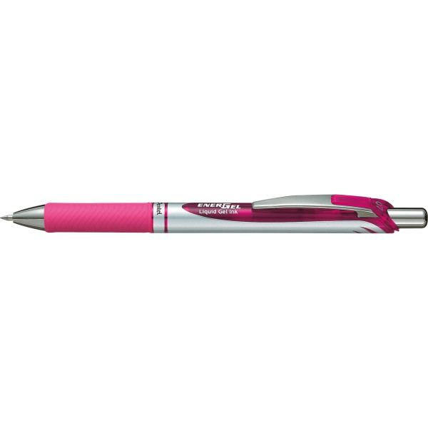 Pentel Gelroller EnerGel BL77-PX 0,35mm Druckmechanik pink