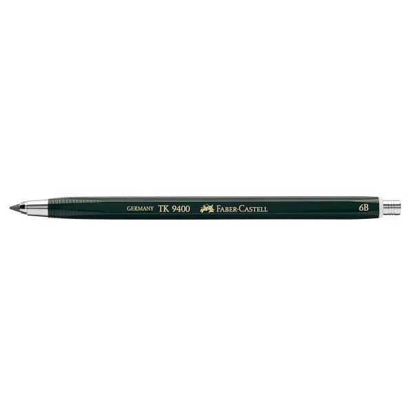 Faber-Castell Fallminenstift TK 9400 139406 6B dunkelgrün