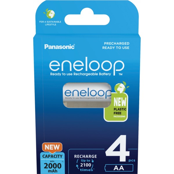 Panasonic Akku eneloop BK-3MCDE/4BE AA HR06 1,2V/2.000mAh 4St.