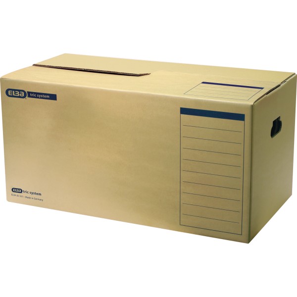 ELBA Archivbox tric system 100421124 für A4 br 10 St./Pack.