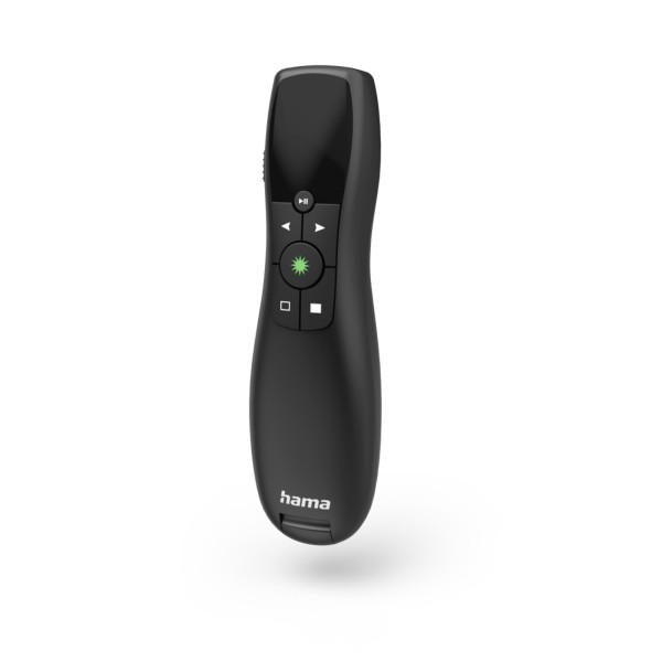 Hama Laserpointer Wireless Presenter Greenlight 00139918