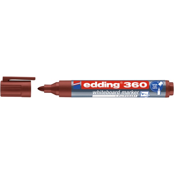 edding Boardmarker 360 4-360007 1,5-3mm Rundspitze nachfüllbar br