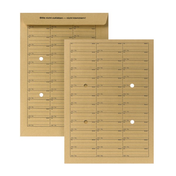 POSTHORN Hausposttasche 04180338 B4 natronbr 250 St./Pack.